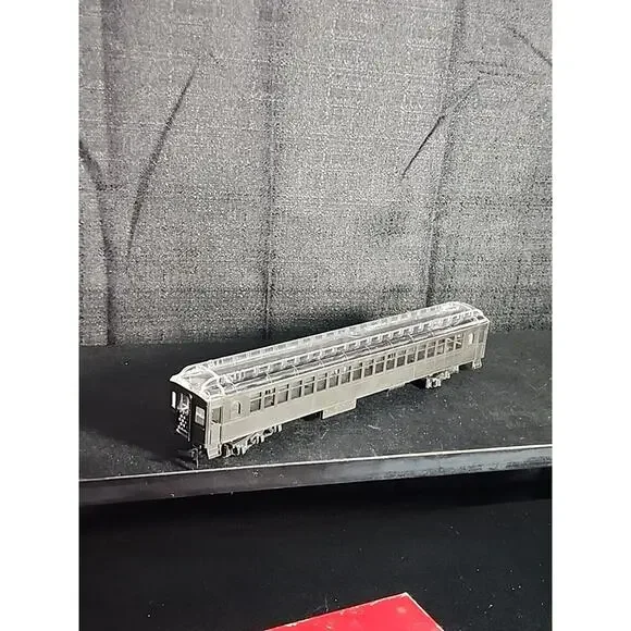 RIVAROSSI 2877 CLEAR ROOF PASSENGER CAR Vintage Model Train Kit HO Scale NEW - Picture 4 of 6